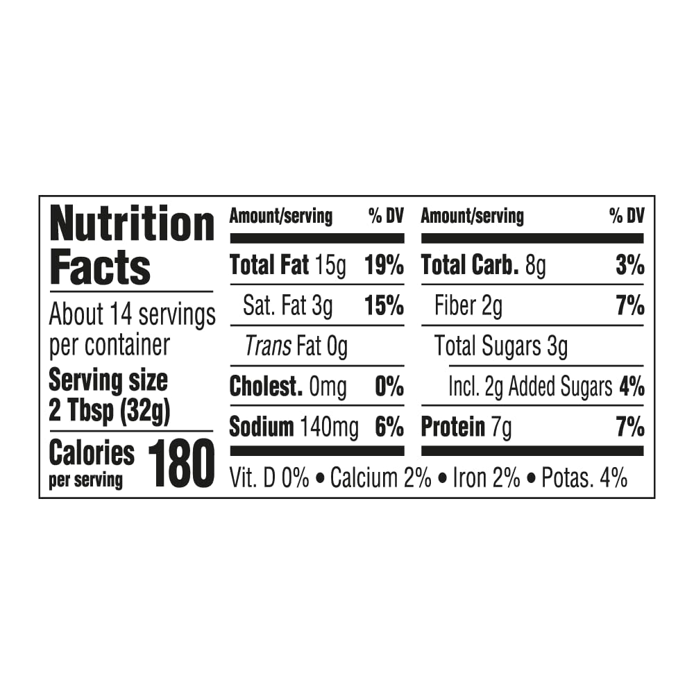 Amazon Fresh, Creamy Peanut Butter, 16 Oz (Previously Happy Belly, Packaging May Vary) - Image 4